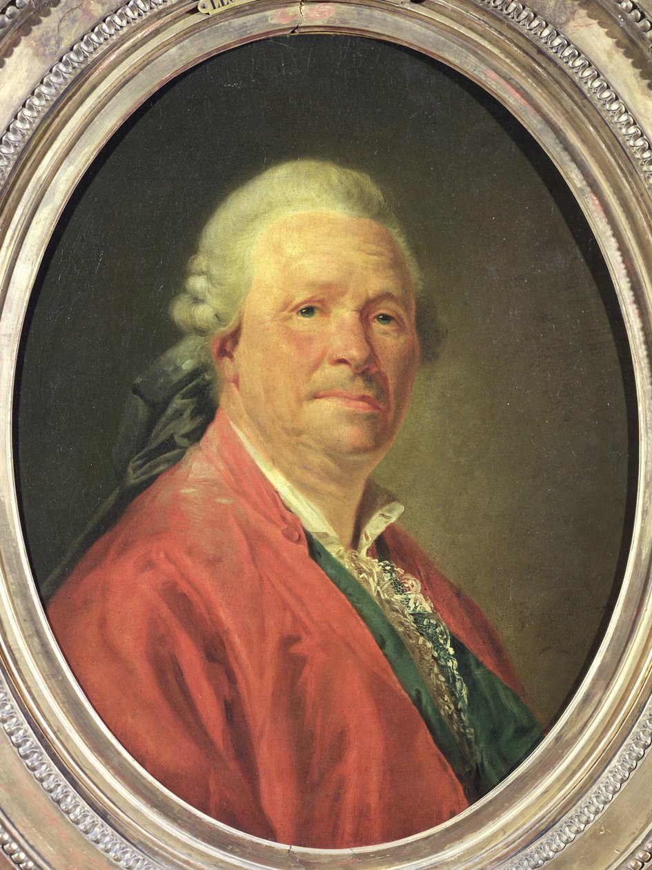 Portrait de Christoph Willibald von Gluck (1714-87), 1777 - Etienne Aubry