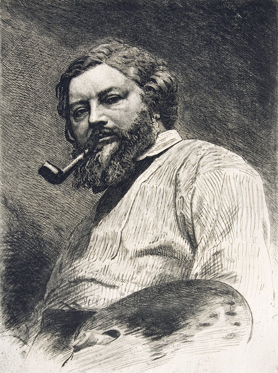 Gustave Courbet, 1882 - Etienne Gabriel Bocourt