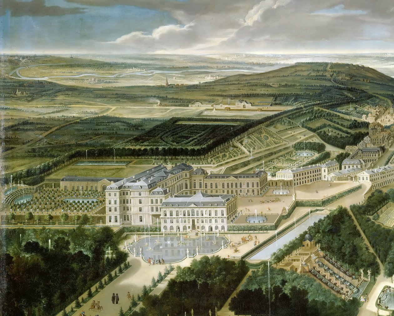 Château de Saint-Cloud - Etienne Allegrain