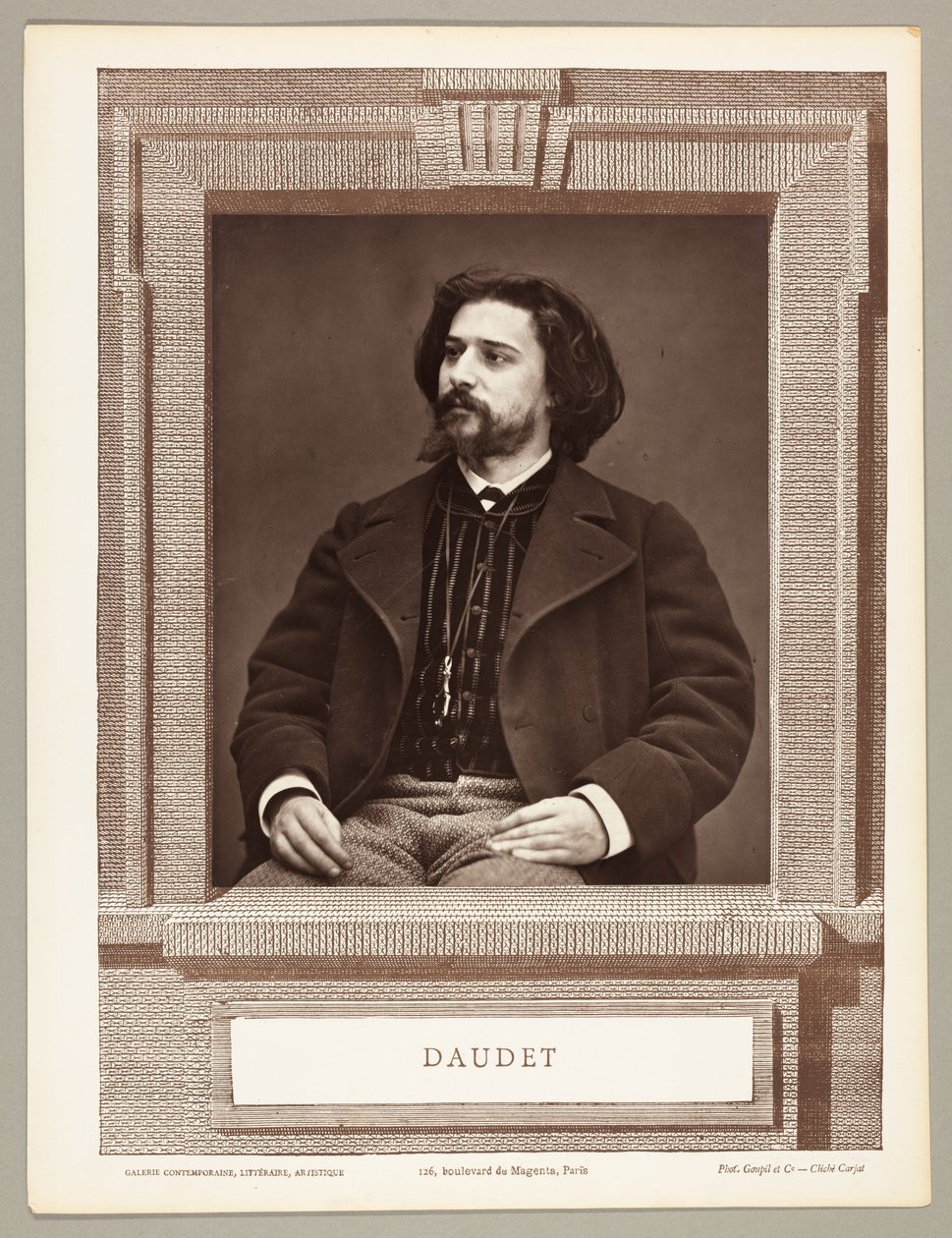 Alphonse Daudet (romancier français, 1849-1897) - Etienne Carjat