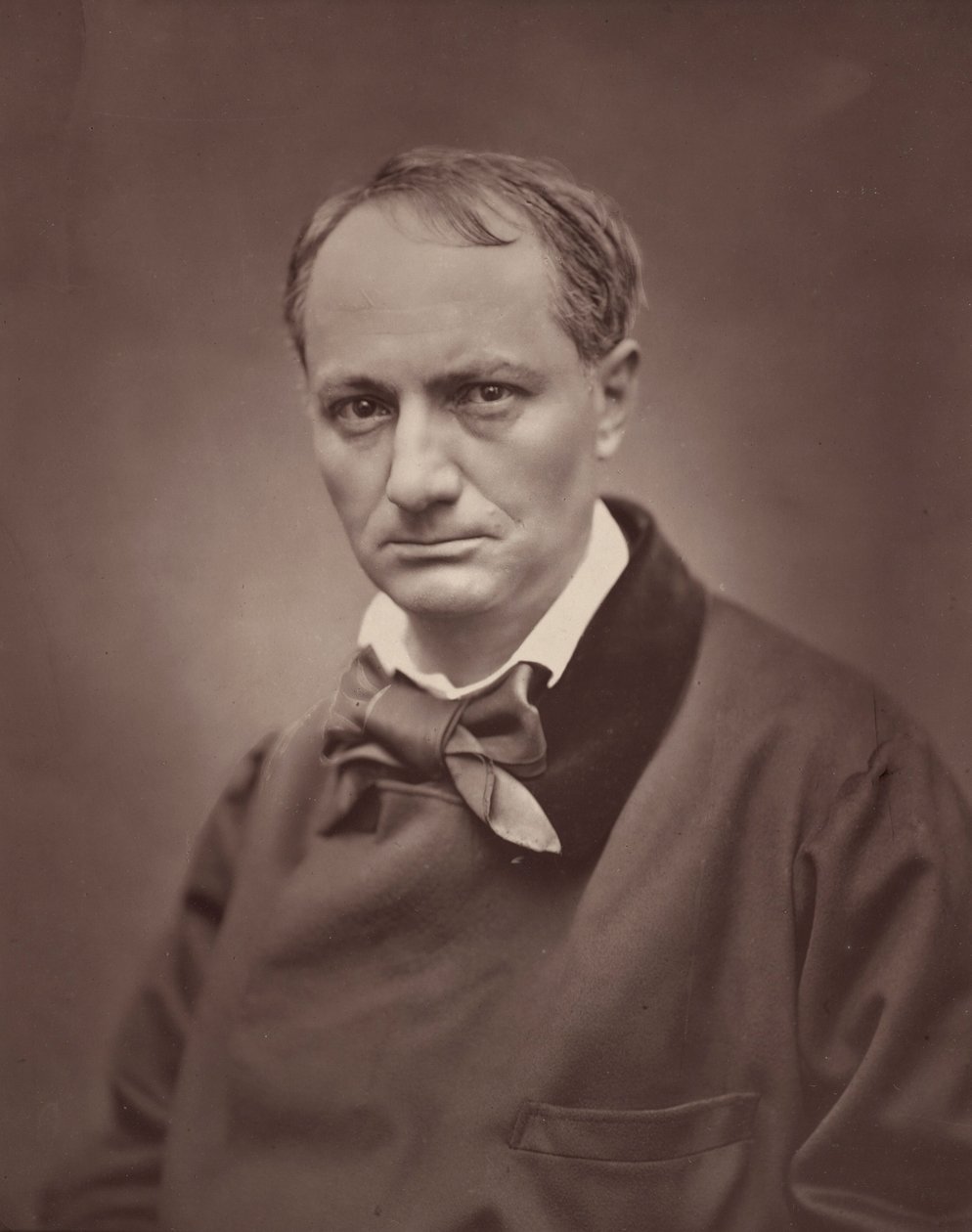 Charles Baudelaire,1861, imprimé en 1877 (photo) - Etienne Carjat