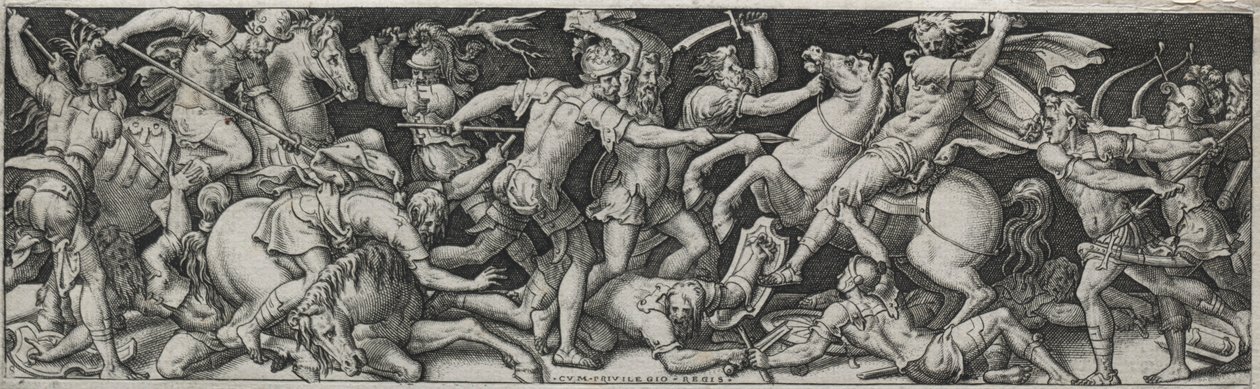 Combats et Triomphes, probablement années 1560 - Etienne Delaune