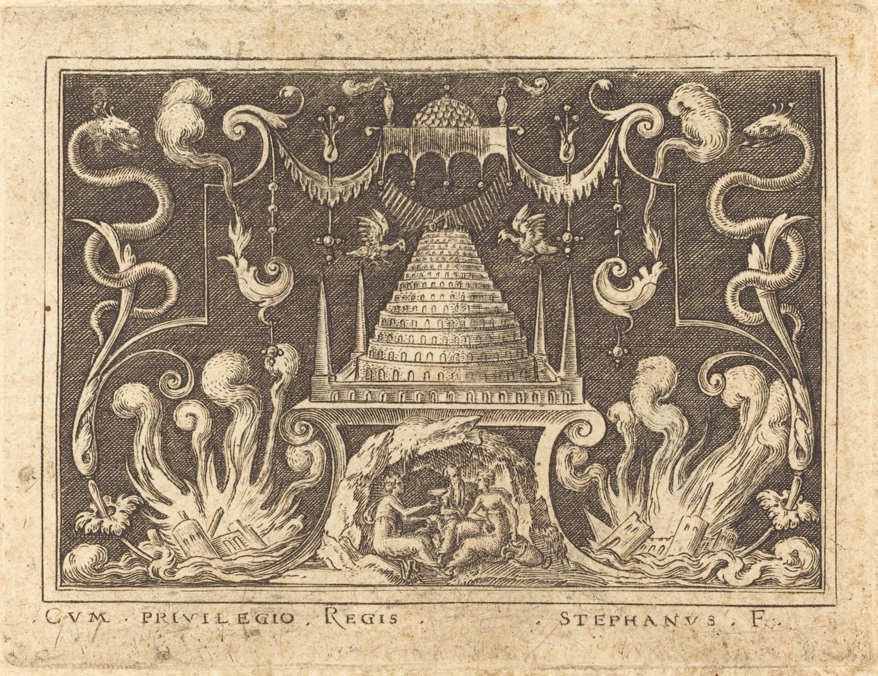 Inceste de Loth - Etienne Delaune