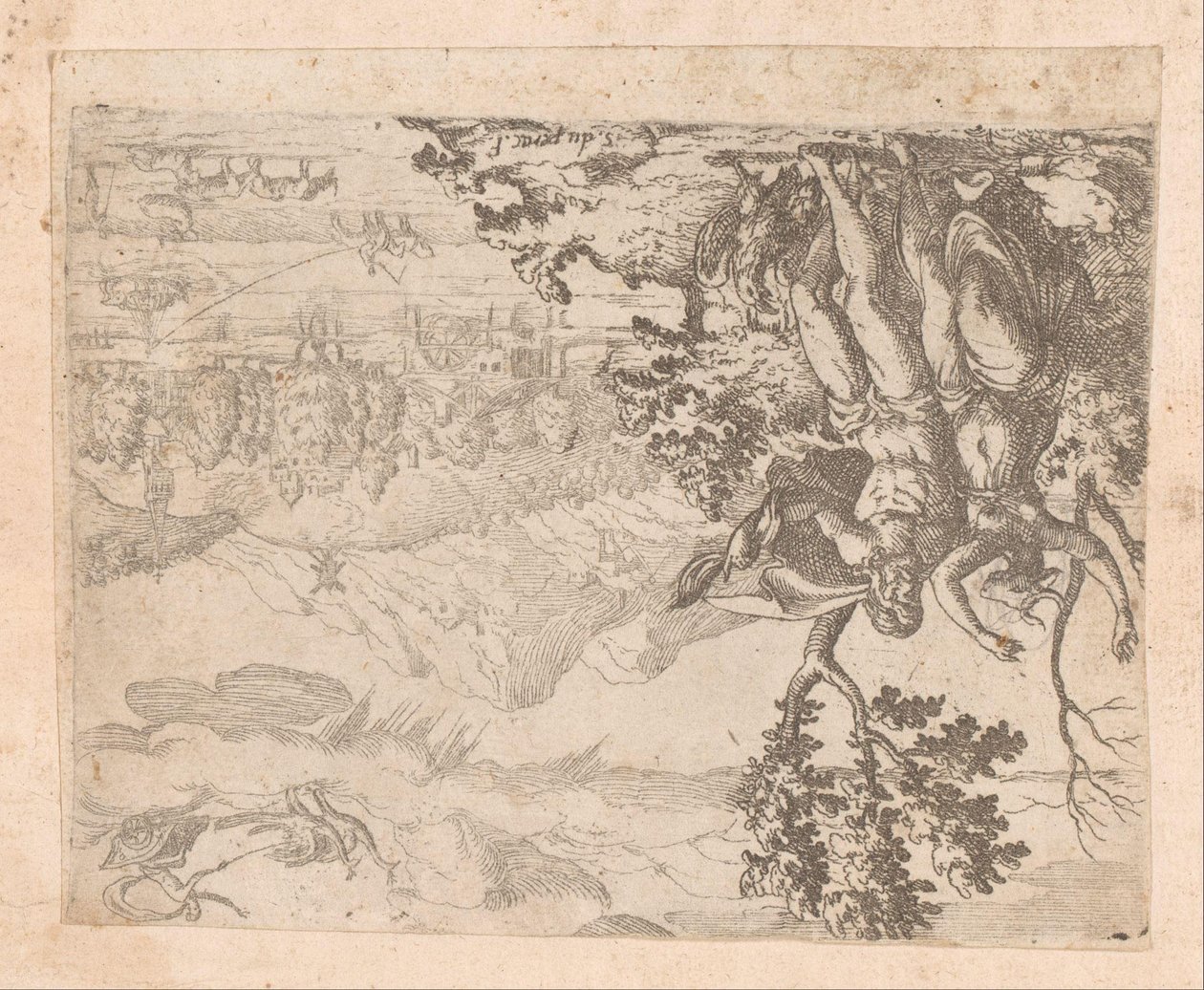 Paysage avec Mercure tuant Argus - Etienne Duperac