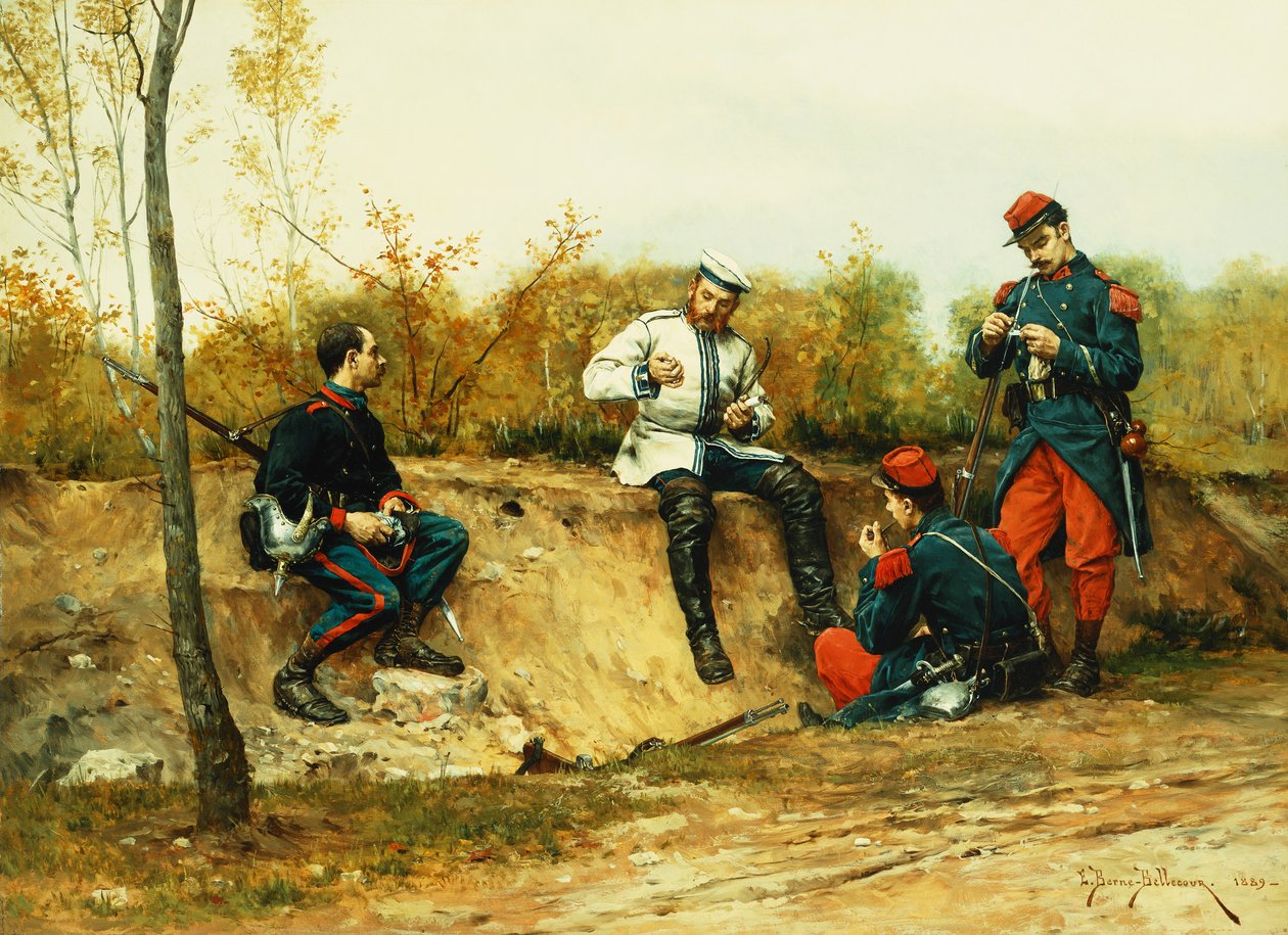 Le prisonnier, 1889 - Etienne Prosper Berne Bellecour