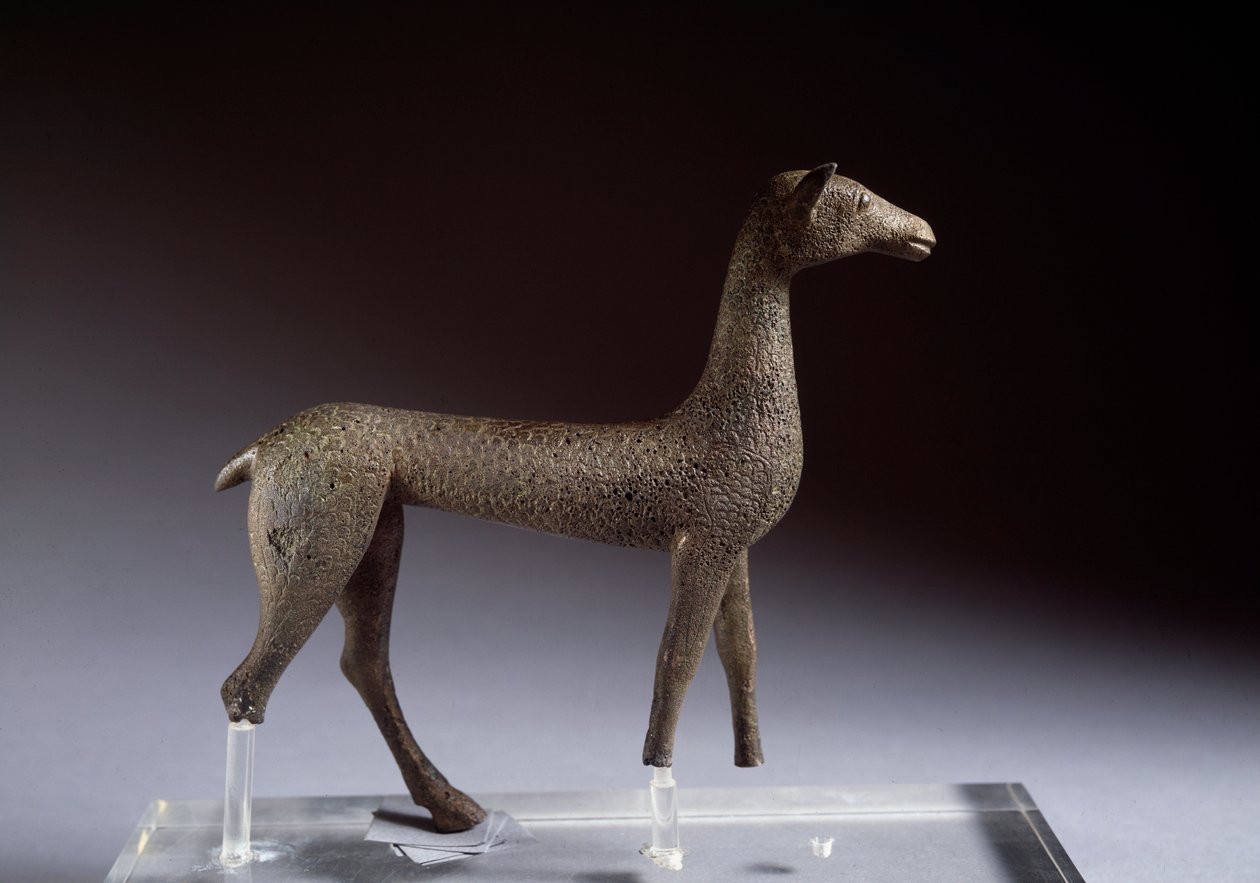 Art étrusque : un faon - Etruscan
