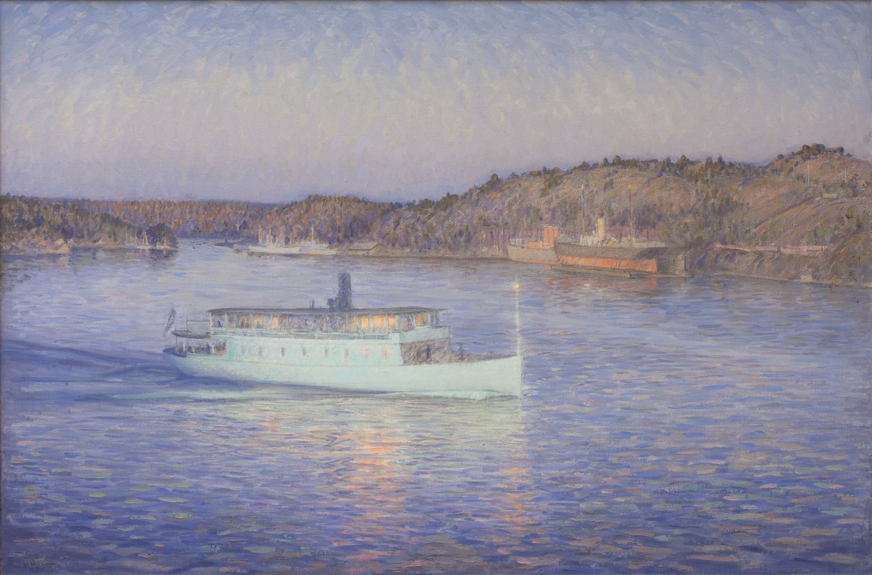 Le bateau blanc - Eugen