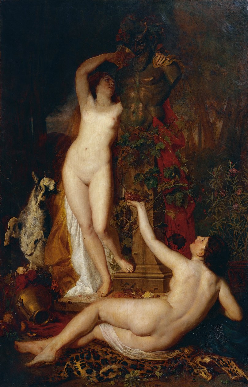 Deux bacchantes - Eugen Felix
