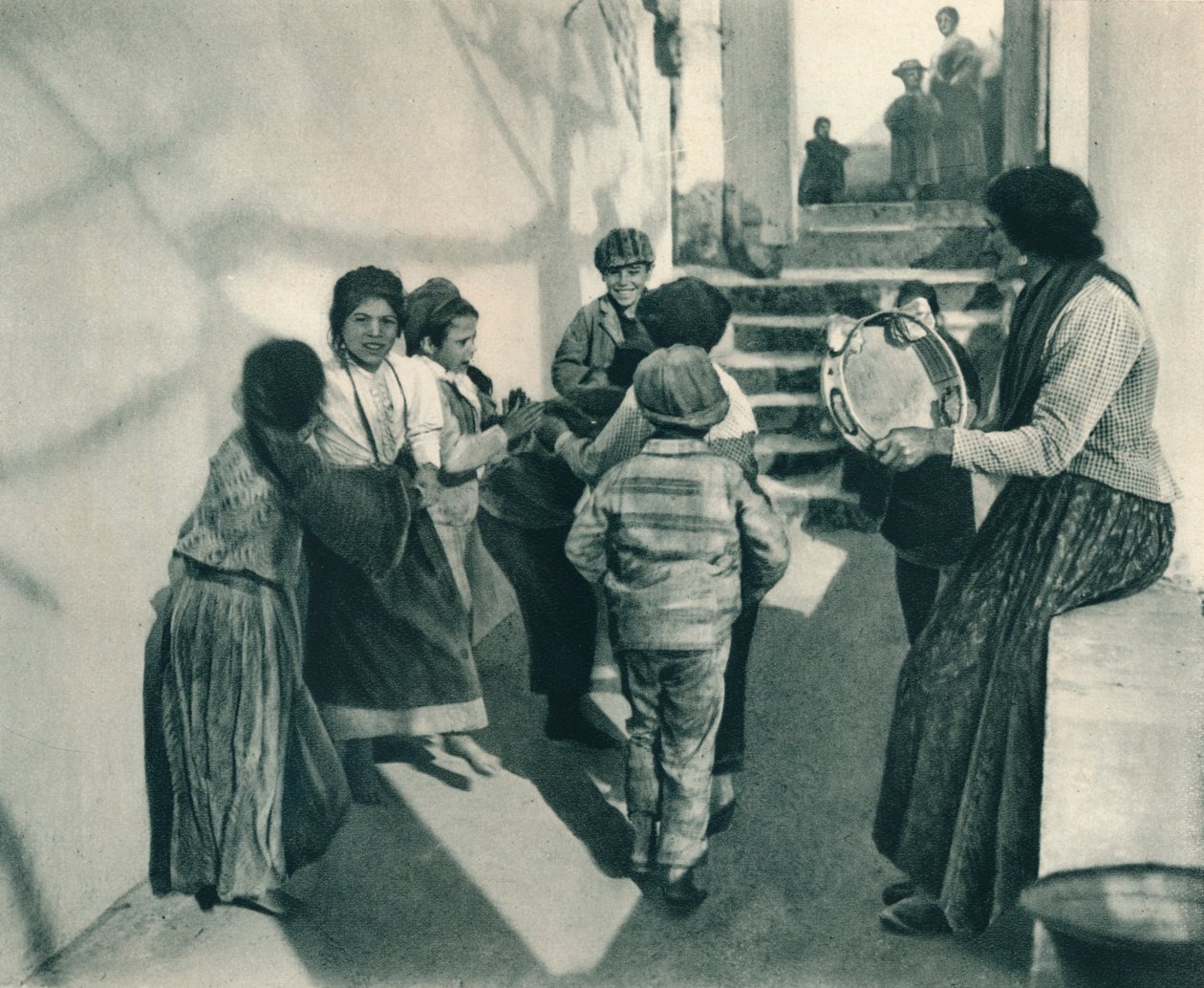 Tarantelle, Capri, Italie, 1927 - Eugen Poppel
