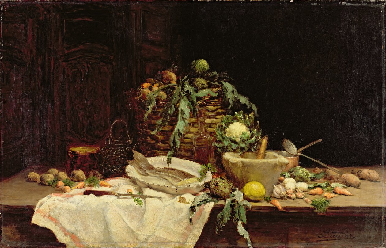 Nature morte - Eugene Benoit Baudin