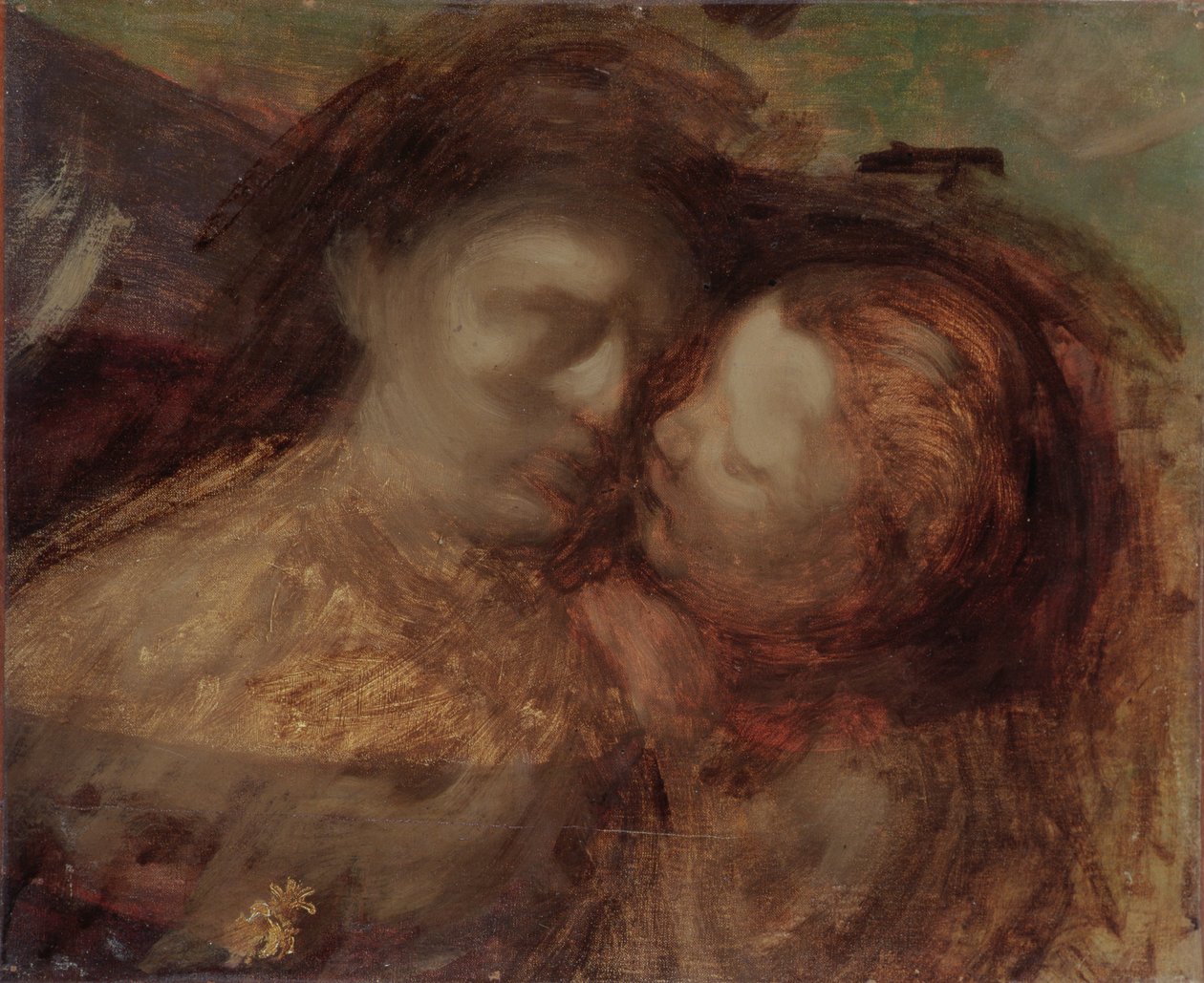 Mère et Enfant, fin des années 1890 - Eugène Carrière