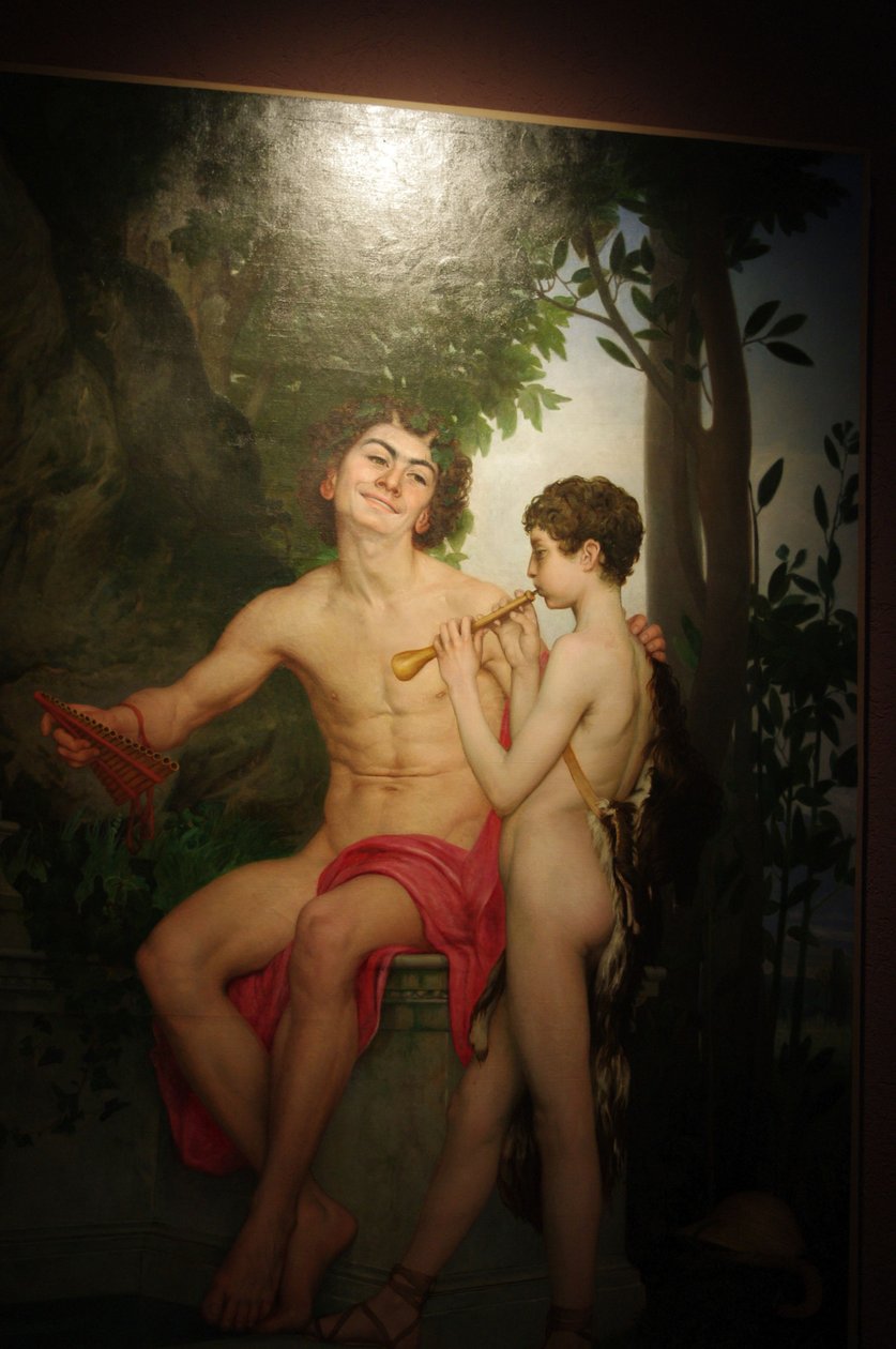 La leçon de musique - Eugene Castelnau