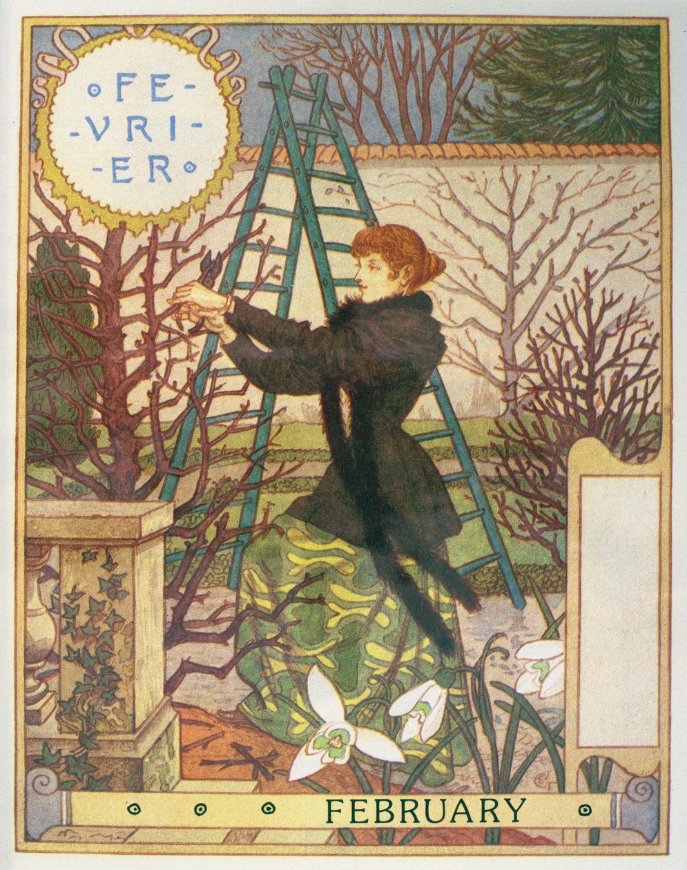 Février - Eugene Grasset
