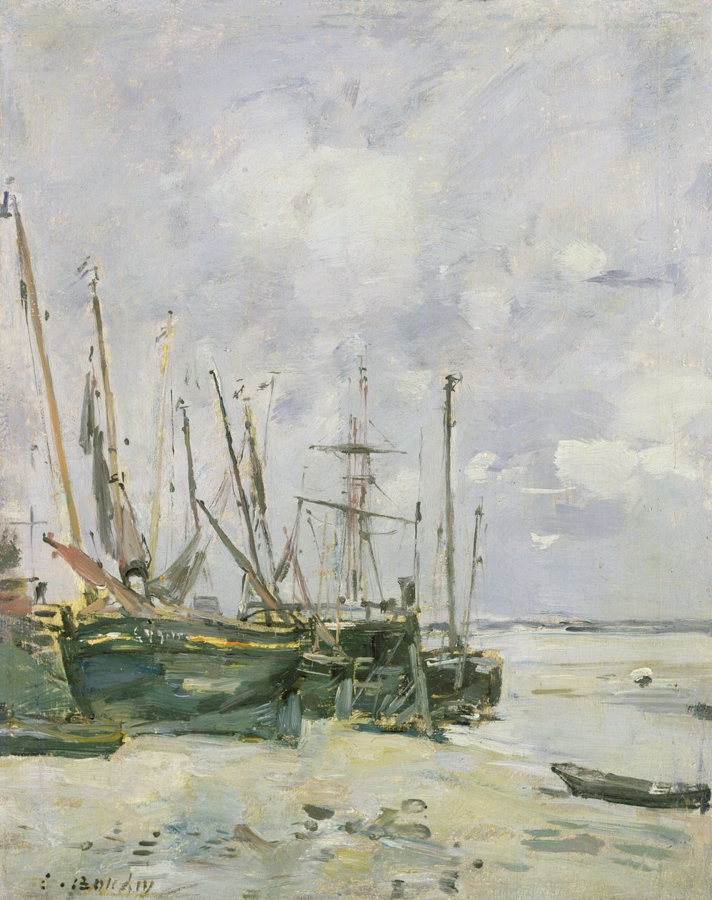 Bateaux, 1888-95 - Eugene Louis Boudin