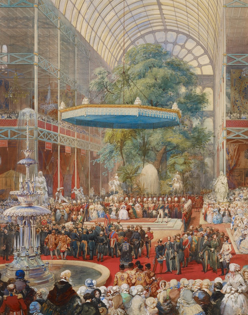 Ouverture de la Grande Exposition, 1er mai 1851 - Eugene Louis Lami