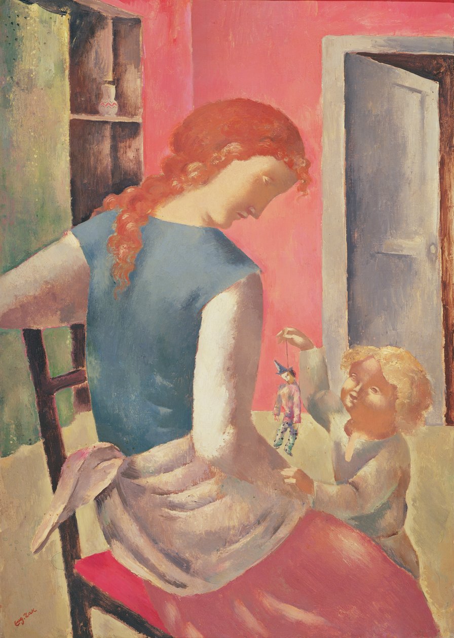 Mère et enfant - Eugeniusz Zak