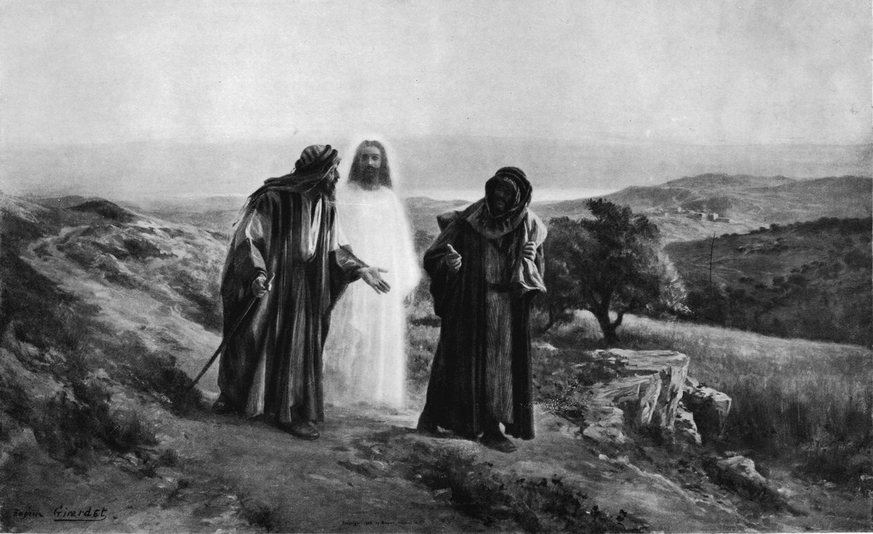 Disciples à Emmaüs - Eugene Alexis Girardet