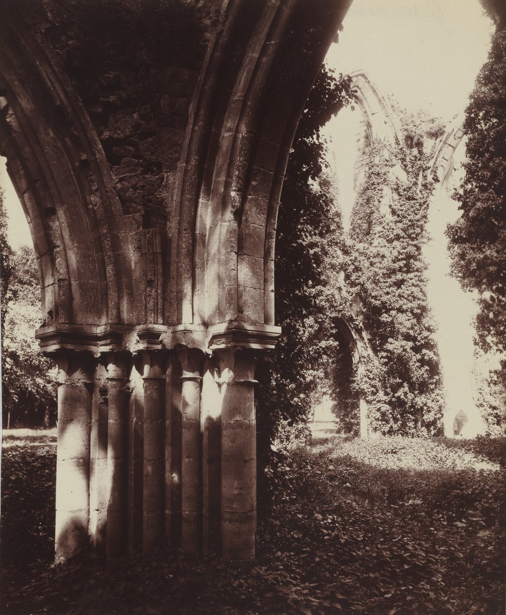 Dammarie-les-Lys, ruines,1910 (photo) - Eugène Atget