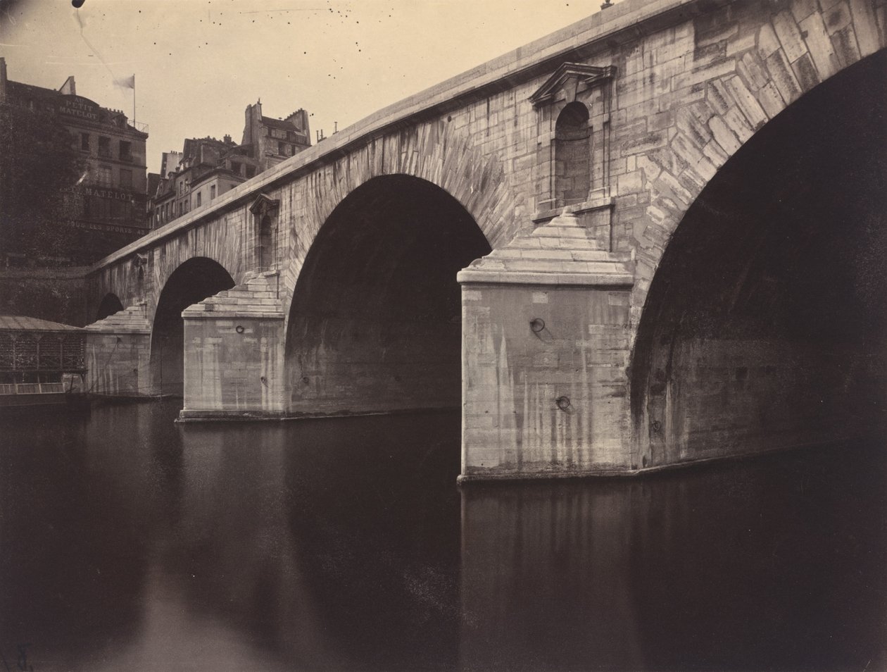 Pont Marie,1912 (photo) - Eugène Atget