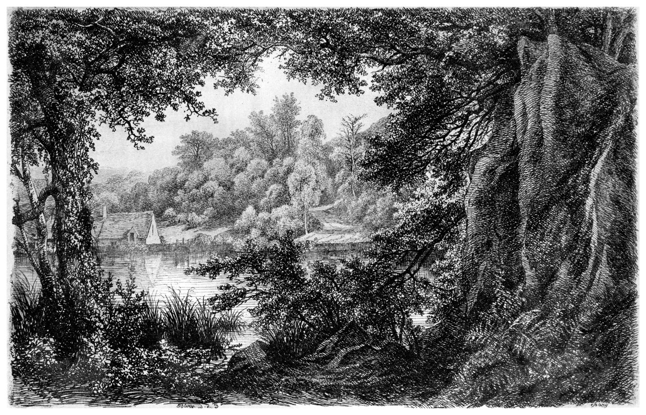 La Chaumière, vers 1825-1885 1924 - Eugene Bléry