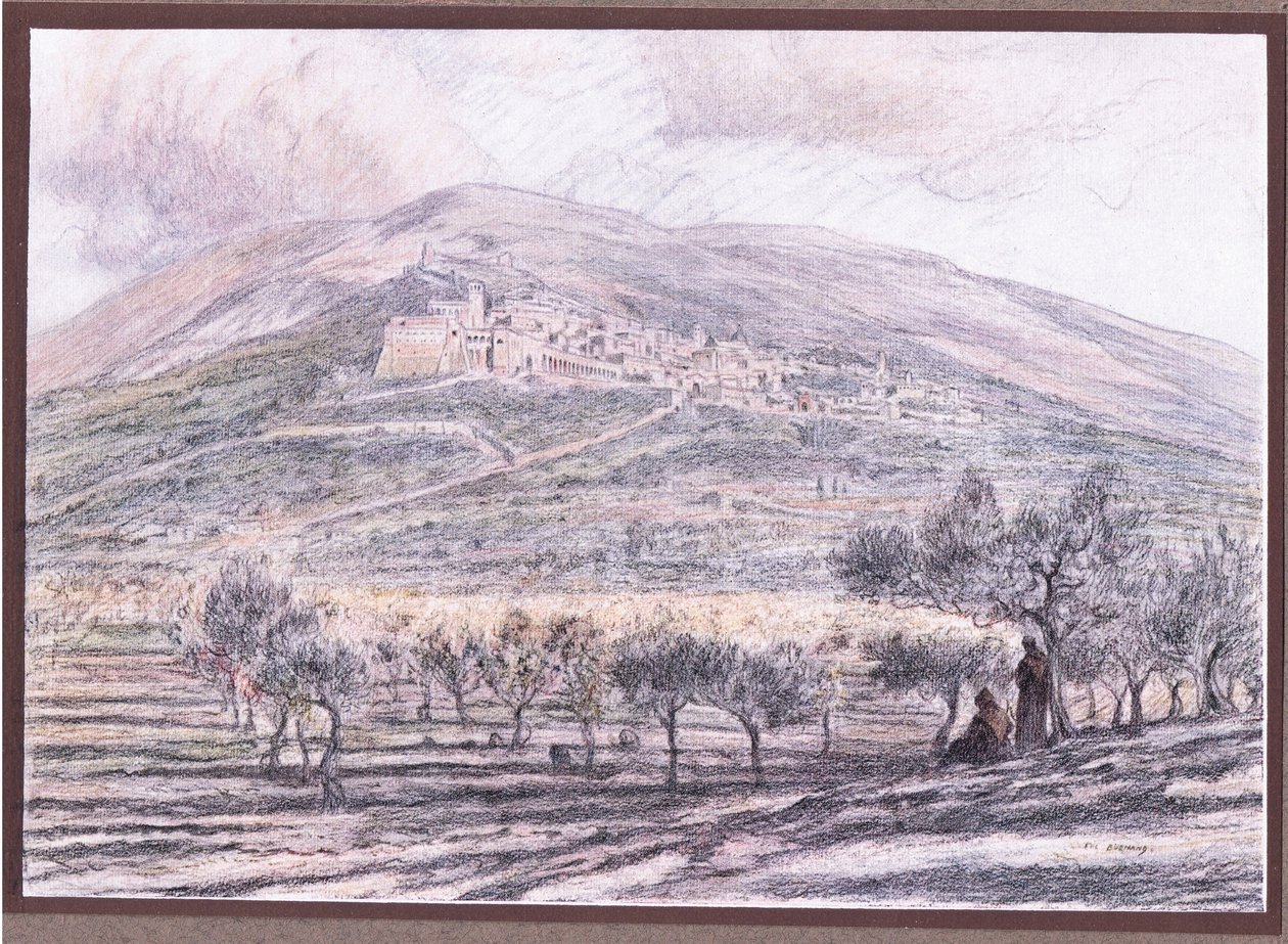 Assise - Eugene Burnand