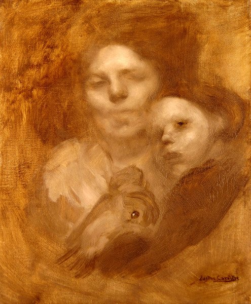 Mère et enfant - Eugène Carrière