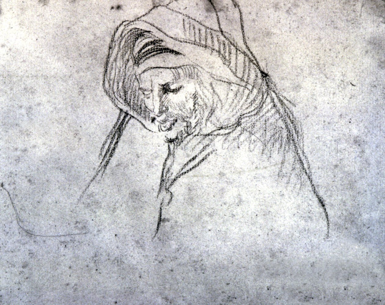 Vieil homme berbère dans le Sahel - Eugène Fromentin