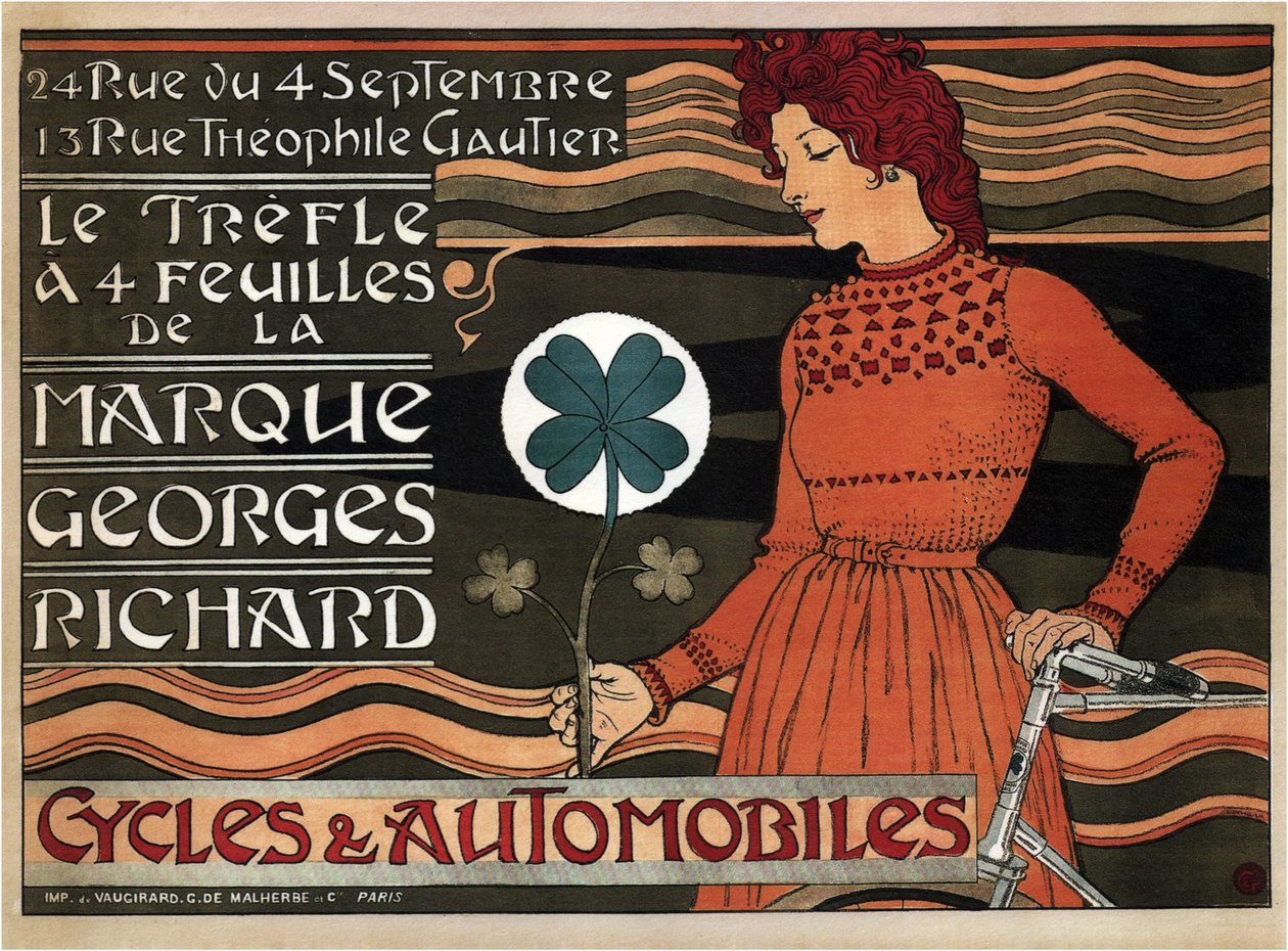Cycles et voitures Georges Richard, 1899 - Eugene Grasset