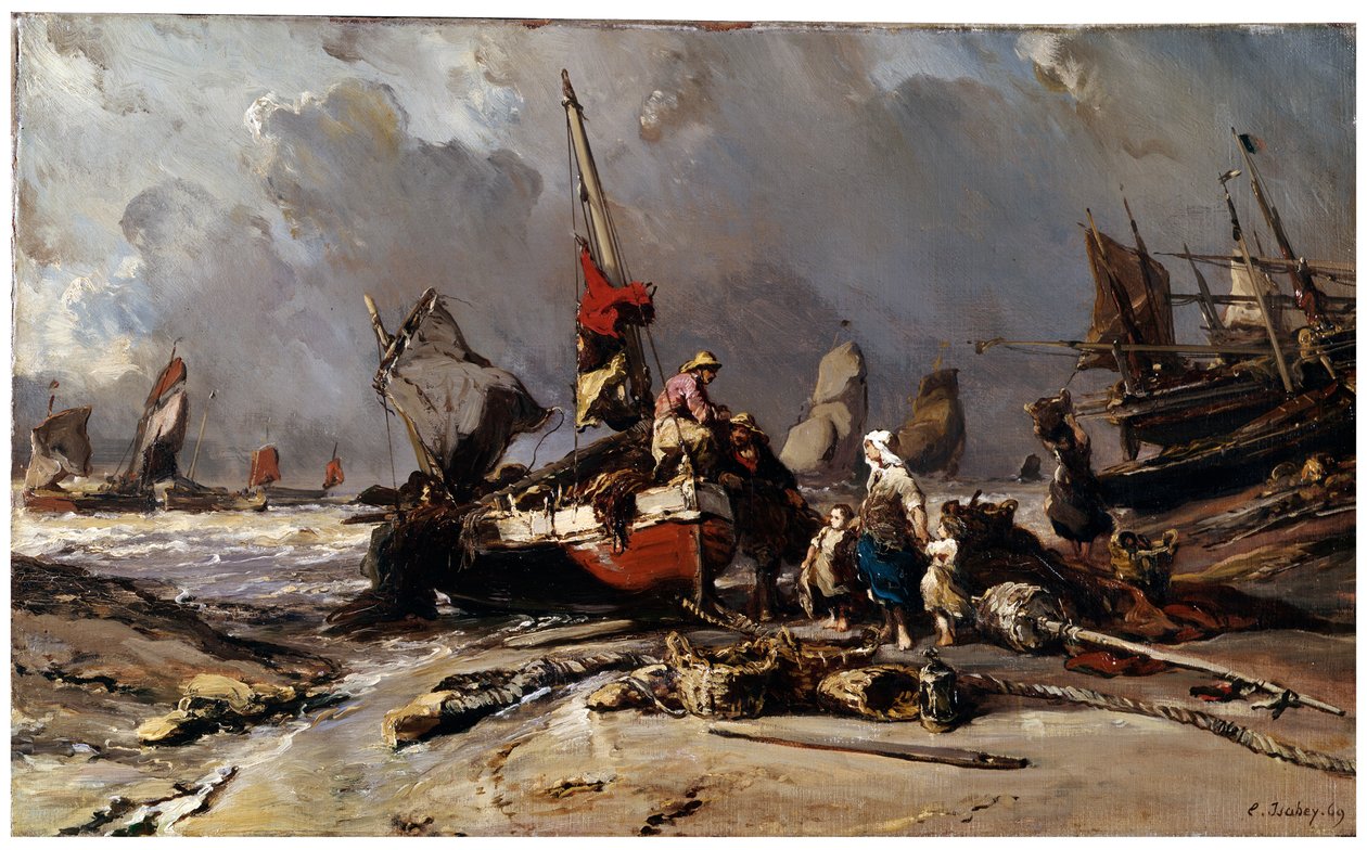 Après la tempête, 1869 - Eugene Isabey