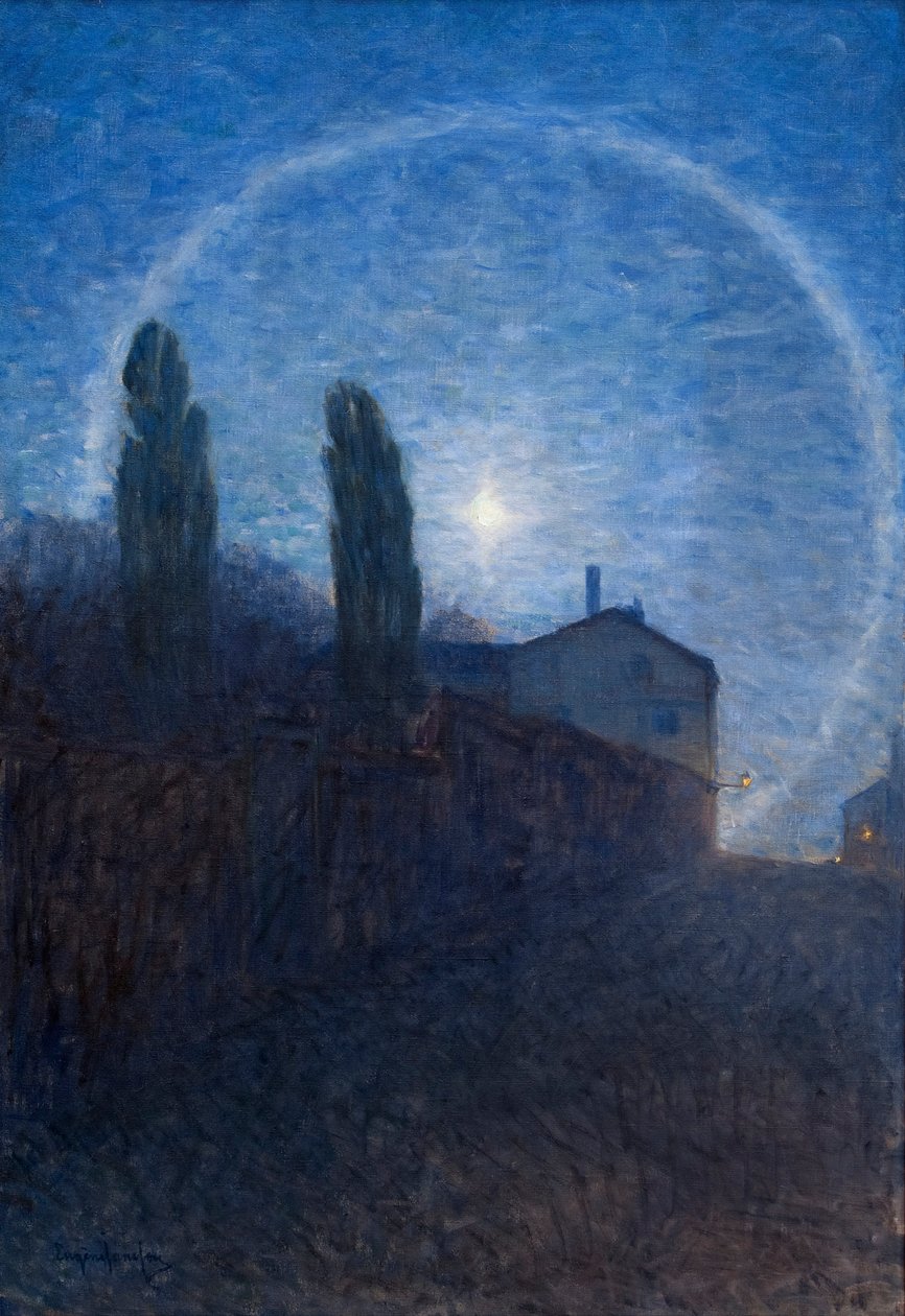 Halo lunaire - Eugène Jansson