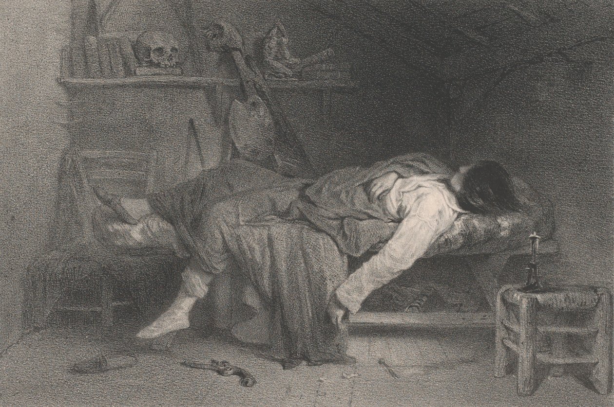 Le Suicide, 1846 - Eugene Leroux