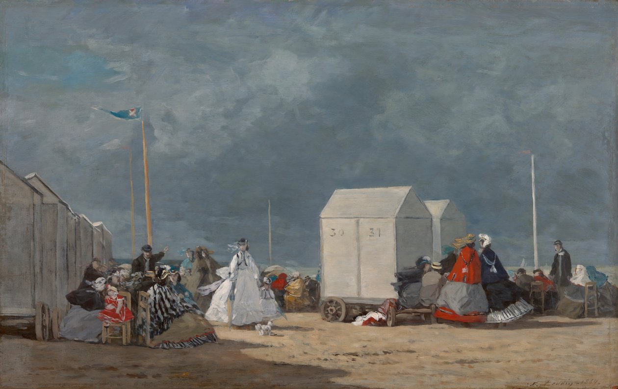 Tempête Approchante, 1864 - Eugene Louis Boudin