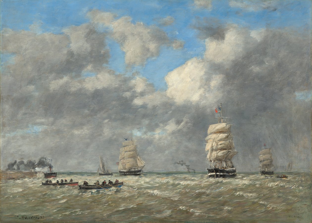 Le Havre, 1883 - Eugene Louis Boudin