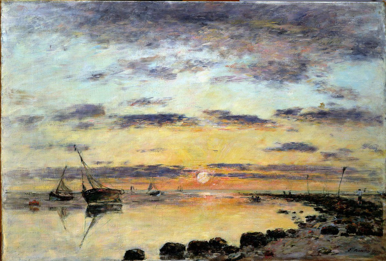 Le Havre, 1889 - Eugene Louis Boudin