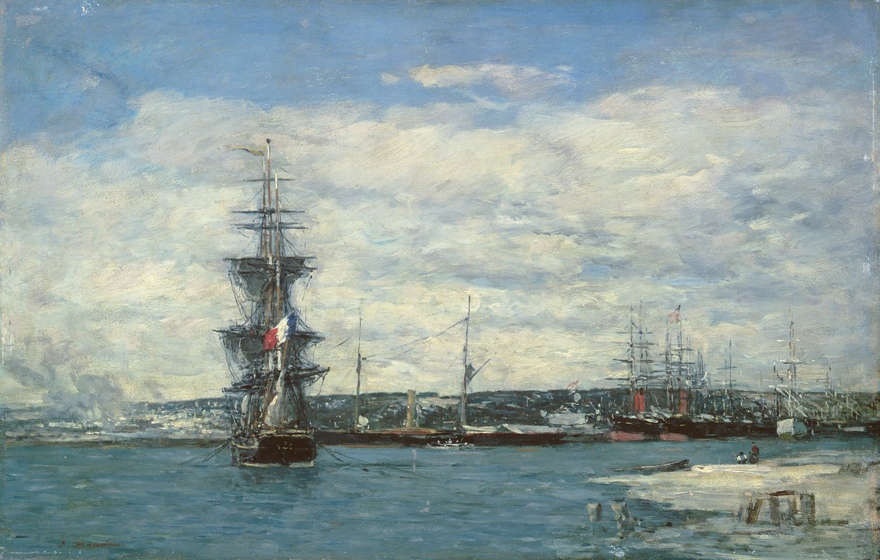 Le Havre, vers 1864-66 - Eugene Louis Boudin