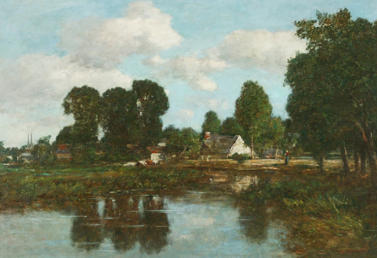 Près de Quimper - Eugene Louis Boudin