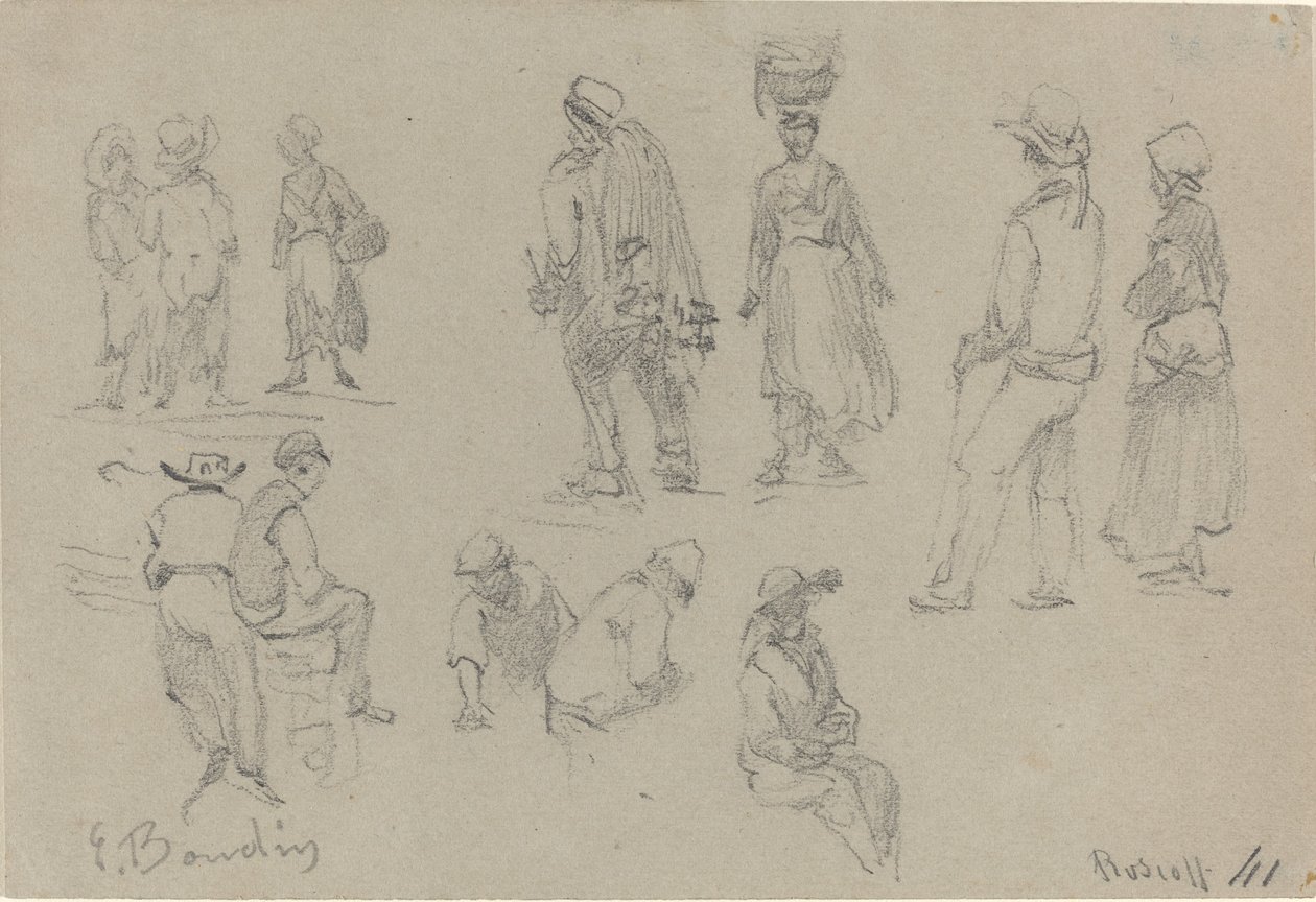 Figures provinciales - Eugene Louis Boudin