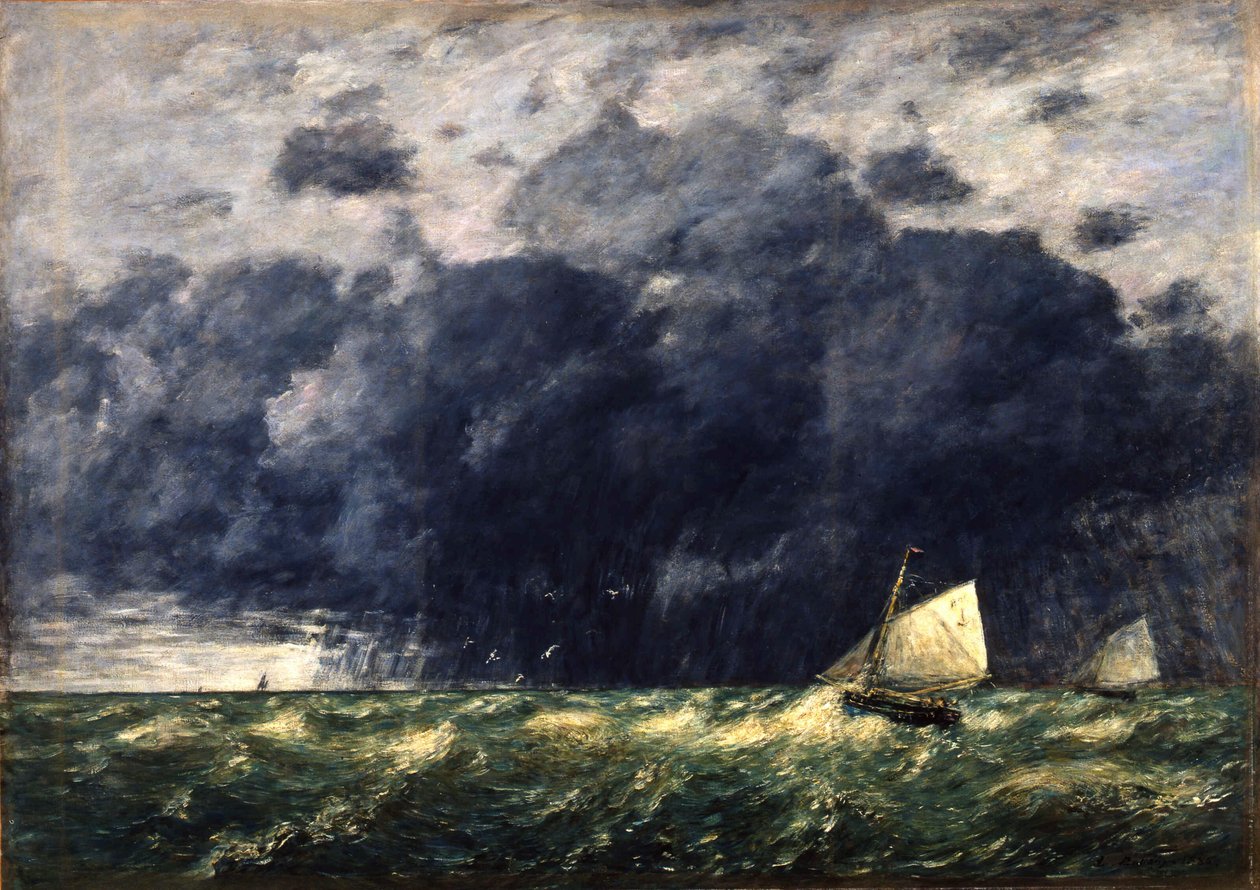 Un grain, 1886 - Eugene Louis Boudin