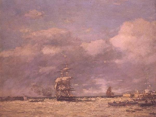 Image inconnue - Eugene Louis Boudin