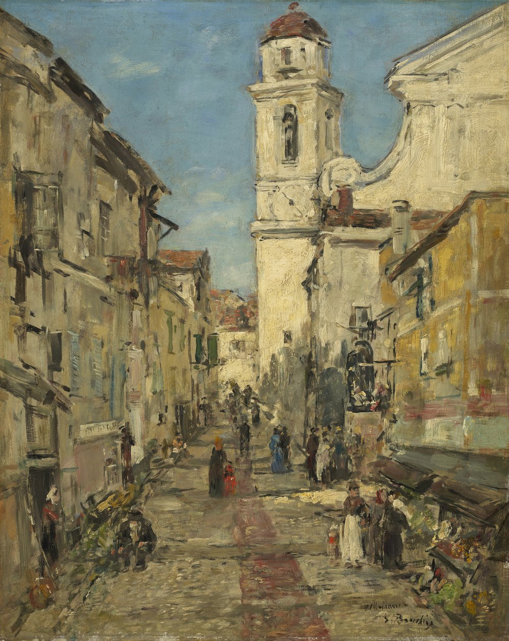 Villefranche - Eugene Louis Boudin