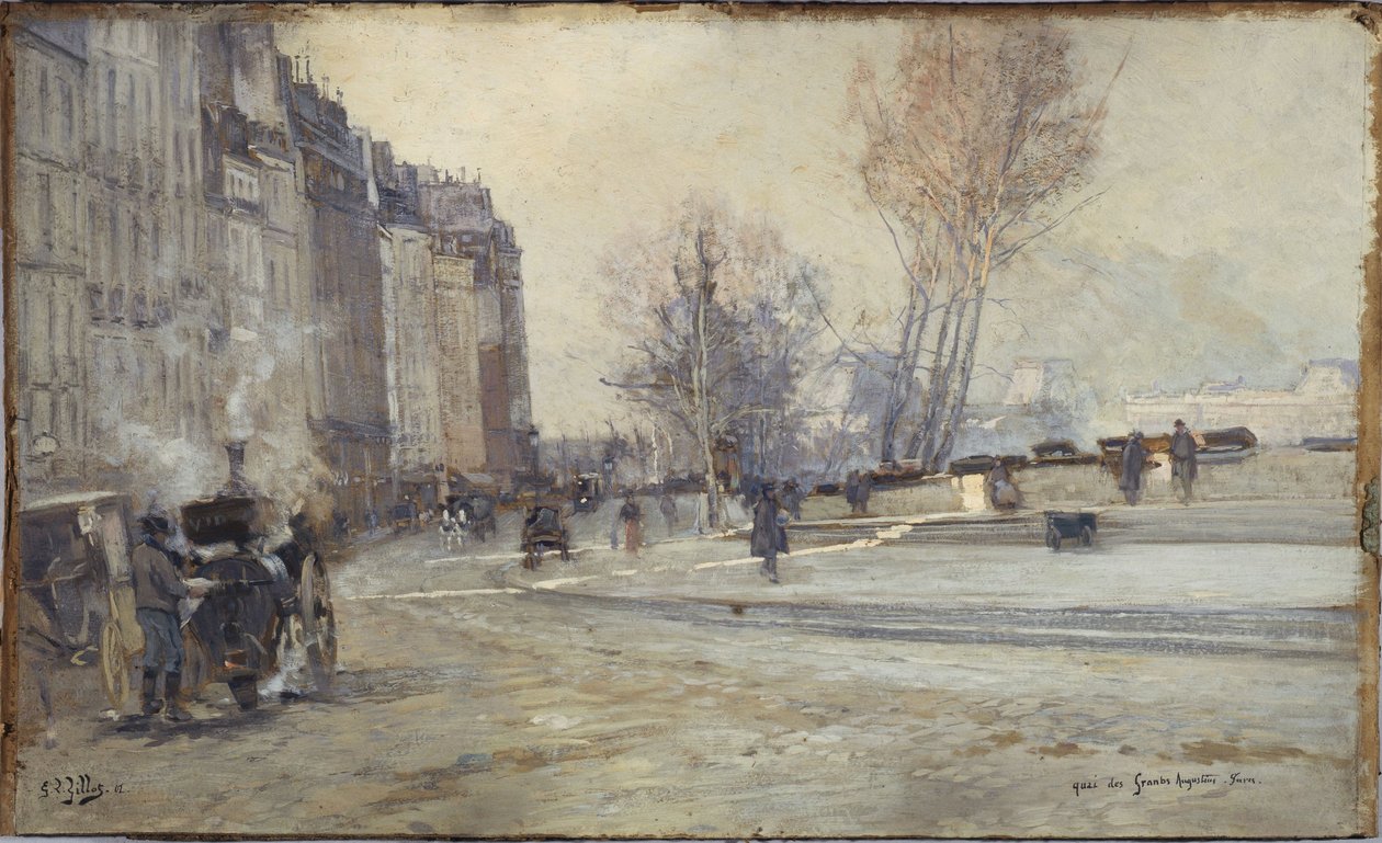 Quai des Grands Augustins - Eugene Louis Gillot