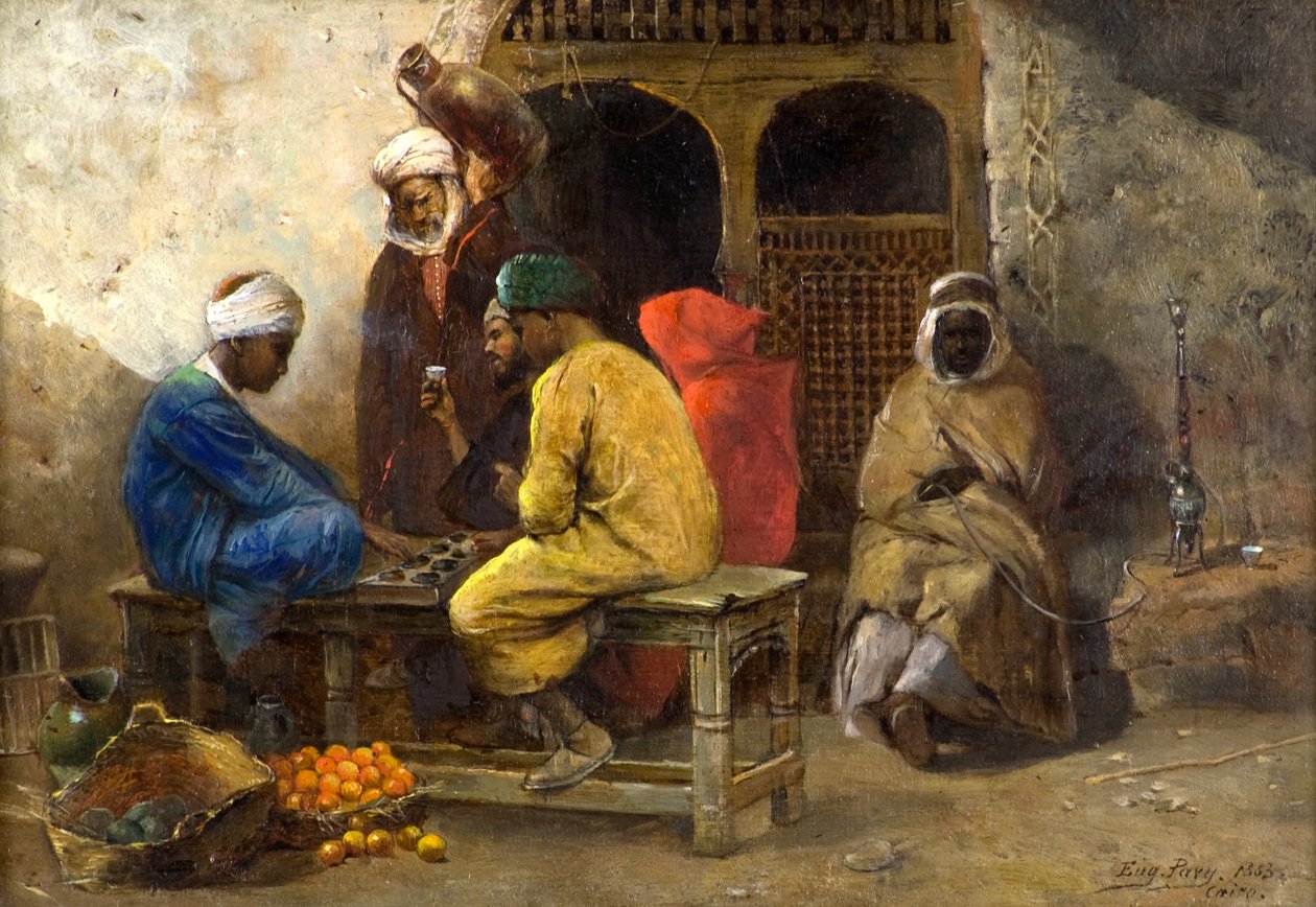 Un Marché Arabe - Eugene Pavy