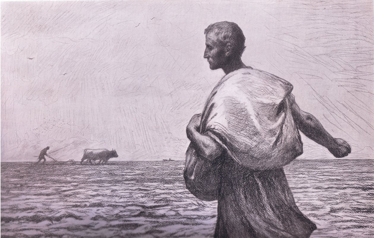 Le semeur, Bibbys Annual, 1916-1917 - Eugene after Burnand