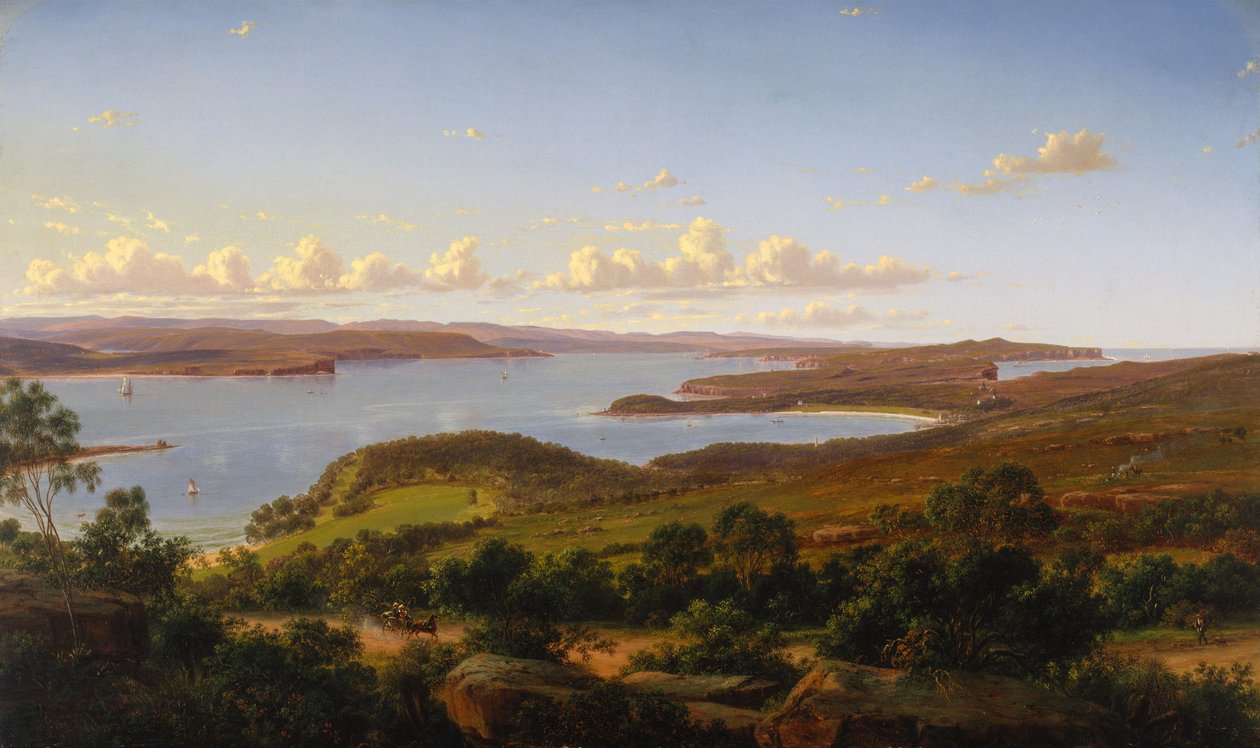 Sydney Heads - Eugene von Guérard
