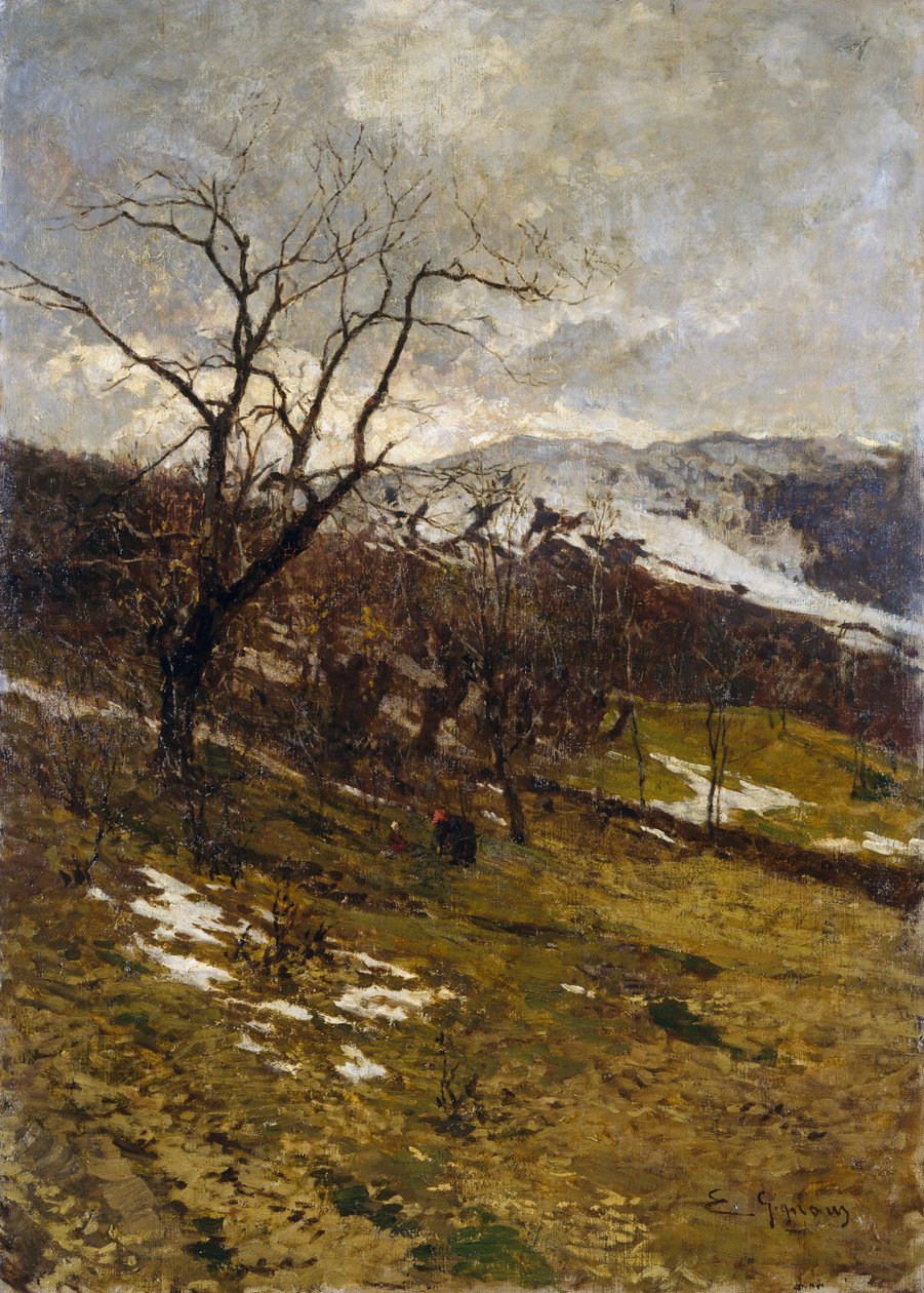 Hiver - Eugenio Gignous