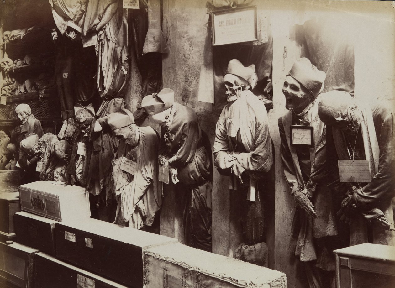 Catacombes, Convento dei Cappucini, Palerme, vers 1895 - Eugenio Interguglielmi