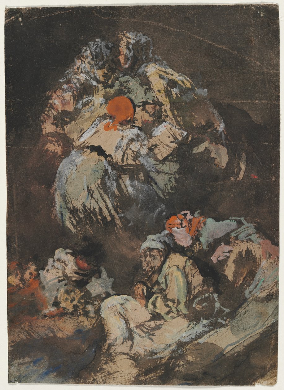 Figures, 1850-1860 - Eugenio Lucas Velázquez