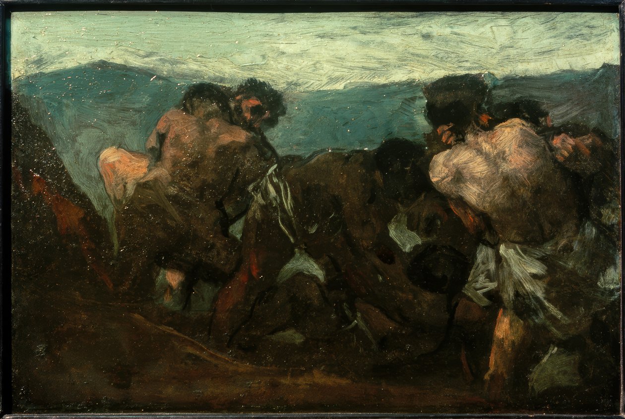 Joseph dans le puits - Eugenio Lucas Velázquez