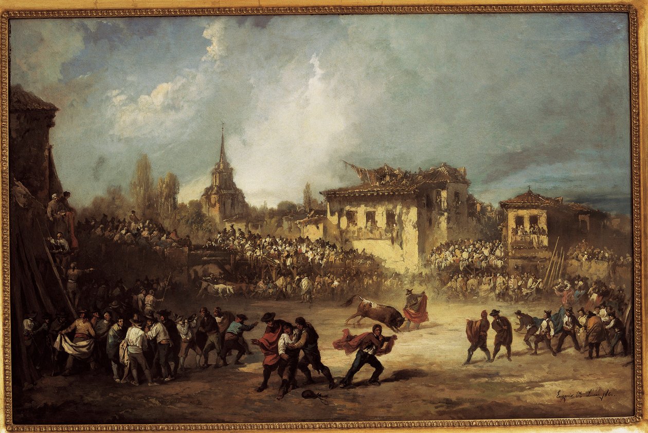La grande capea - Eugenio Lucas Velázquez