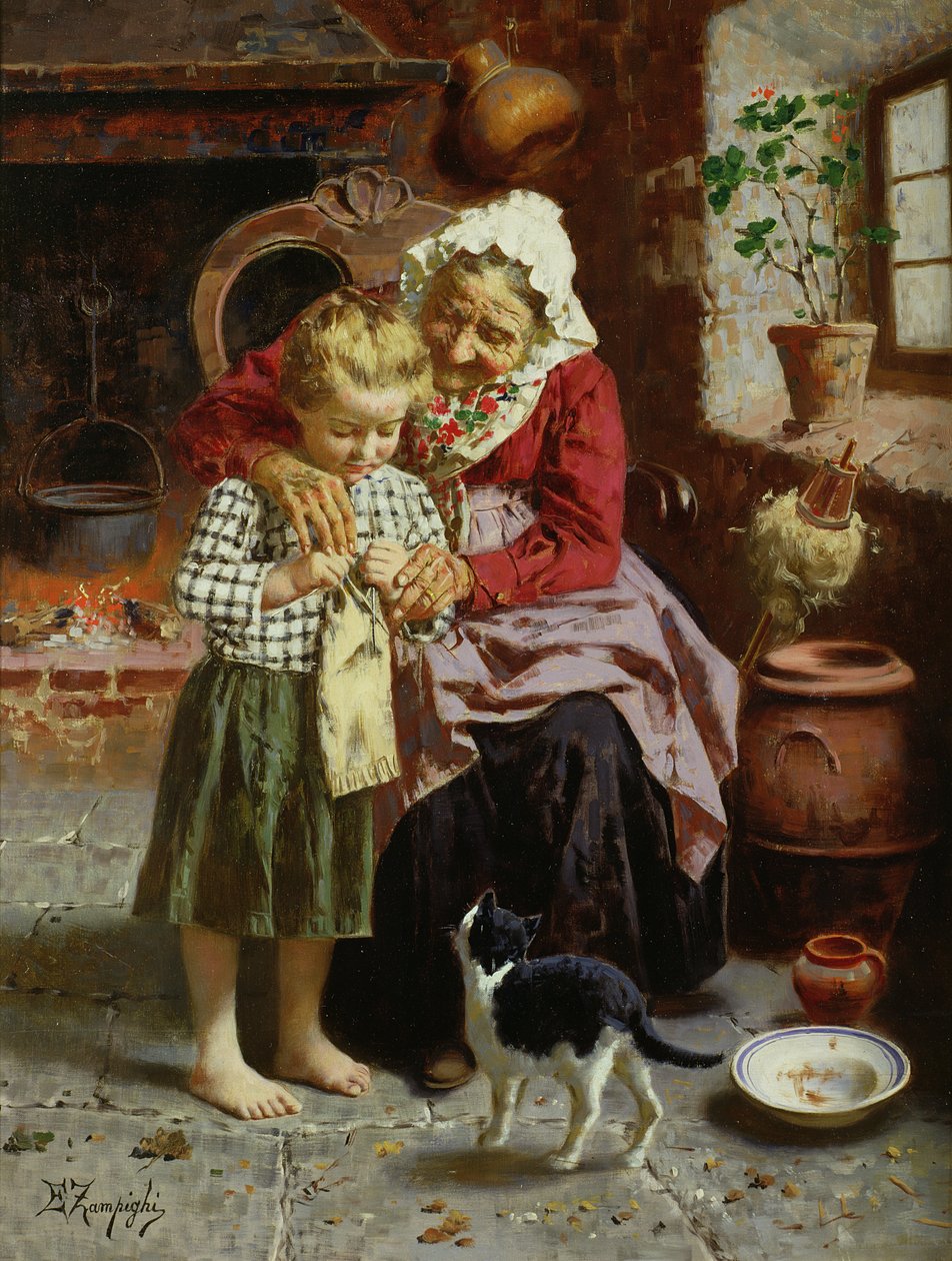 Sa première leçon - Eugenio Zampighi